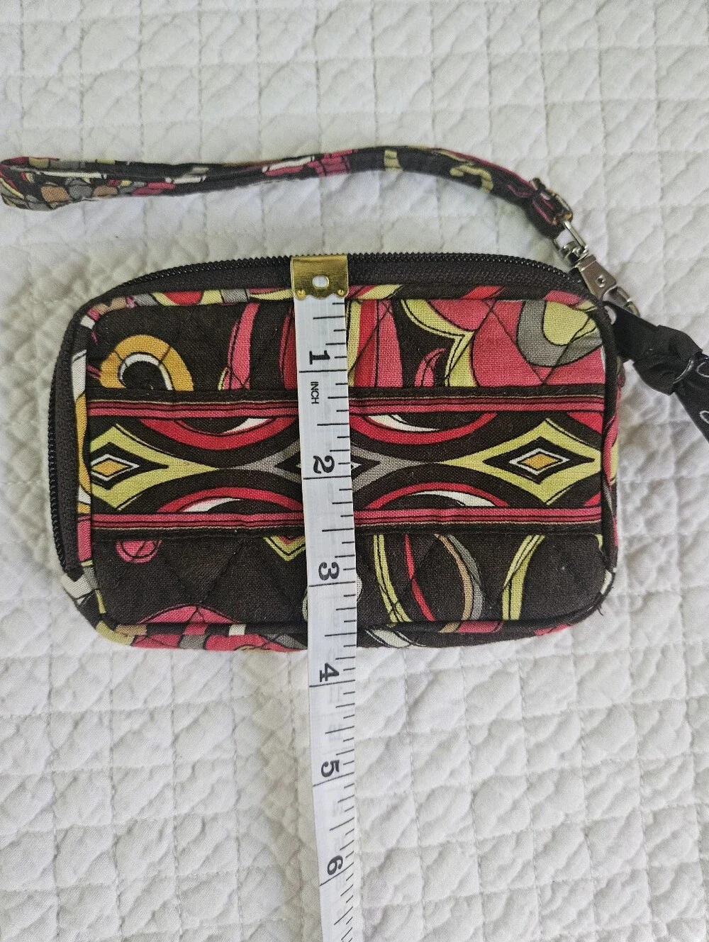 Vera Bradley Puccini zippered wristlet